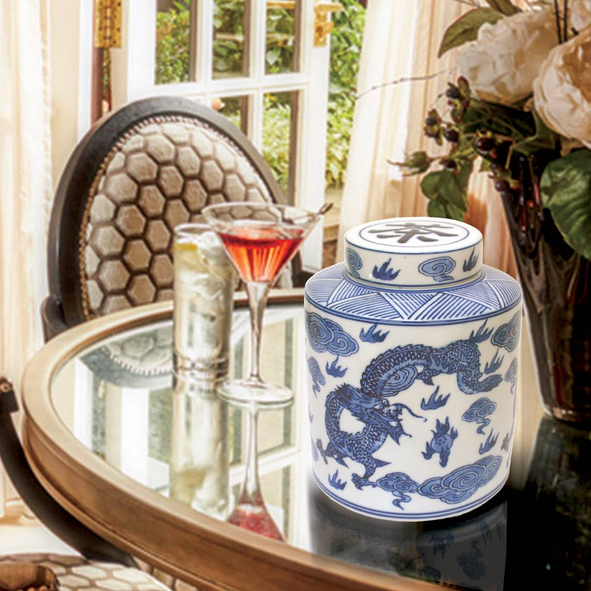 Dragon Tea Caddy