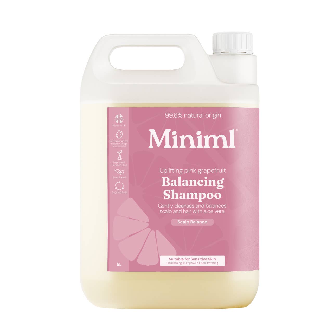 Balancing Shampoo - Uplifting Pink Grapefruit 5L Refill: 5L Refill