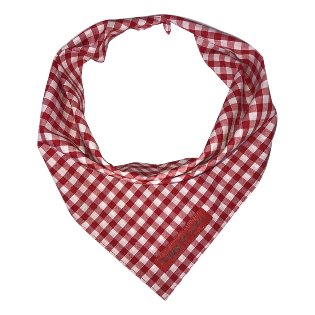 Red Chef Dog Bandana by Doggy Doo Little