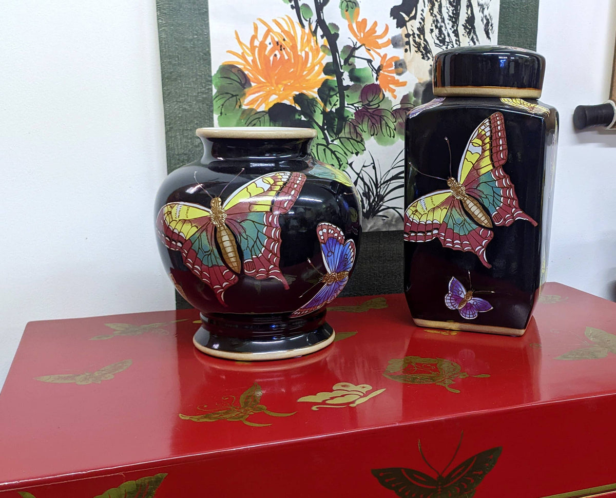 Butterfly Tea Caddy