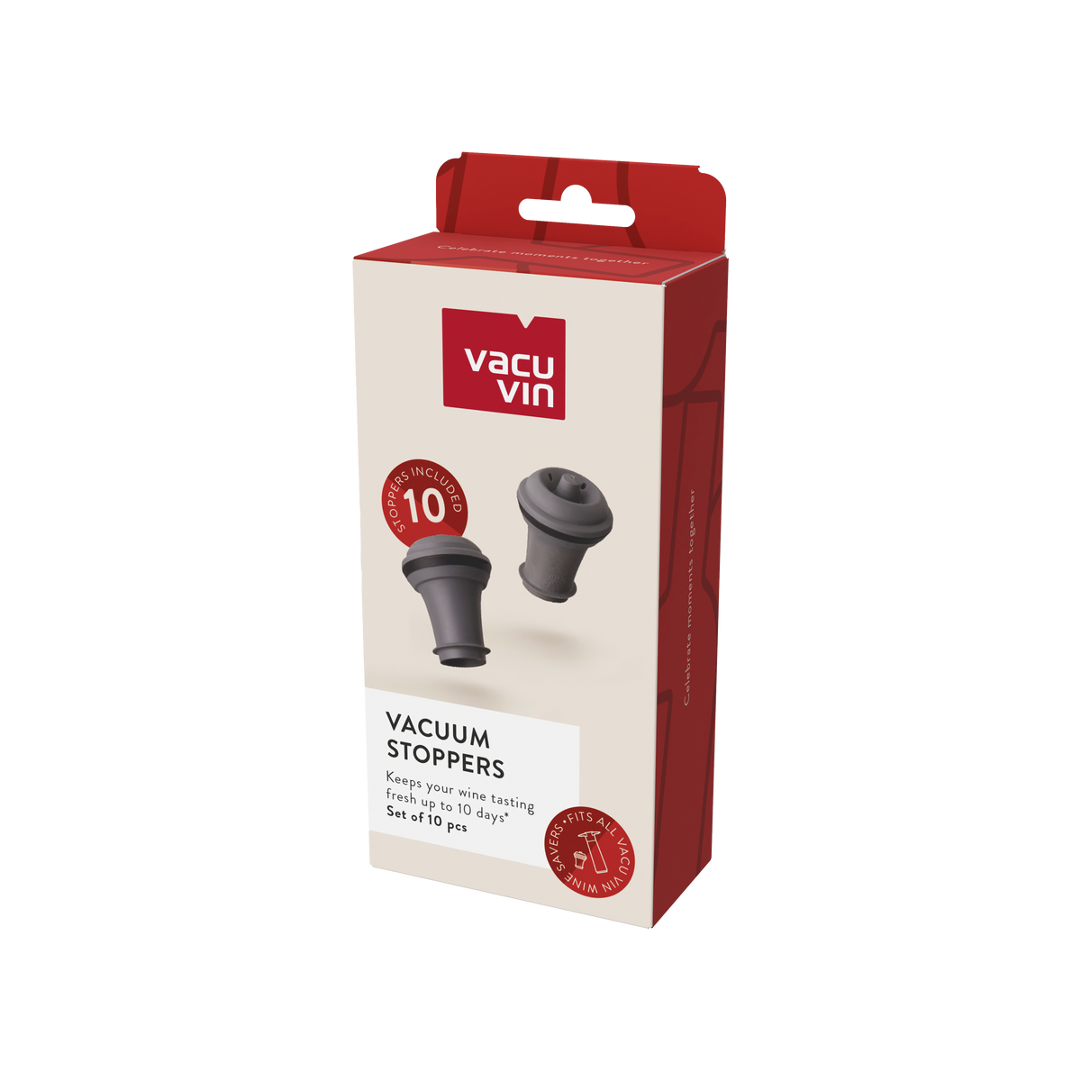 Vacu Vin Vacuum Wine Stopper | Set of 10