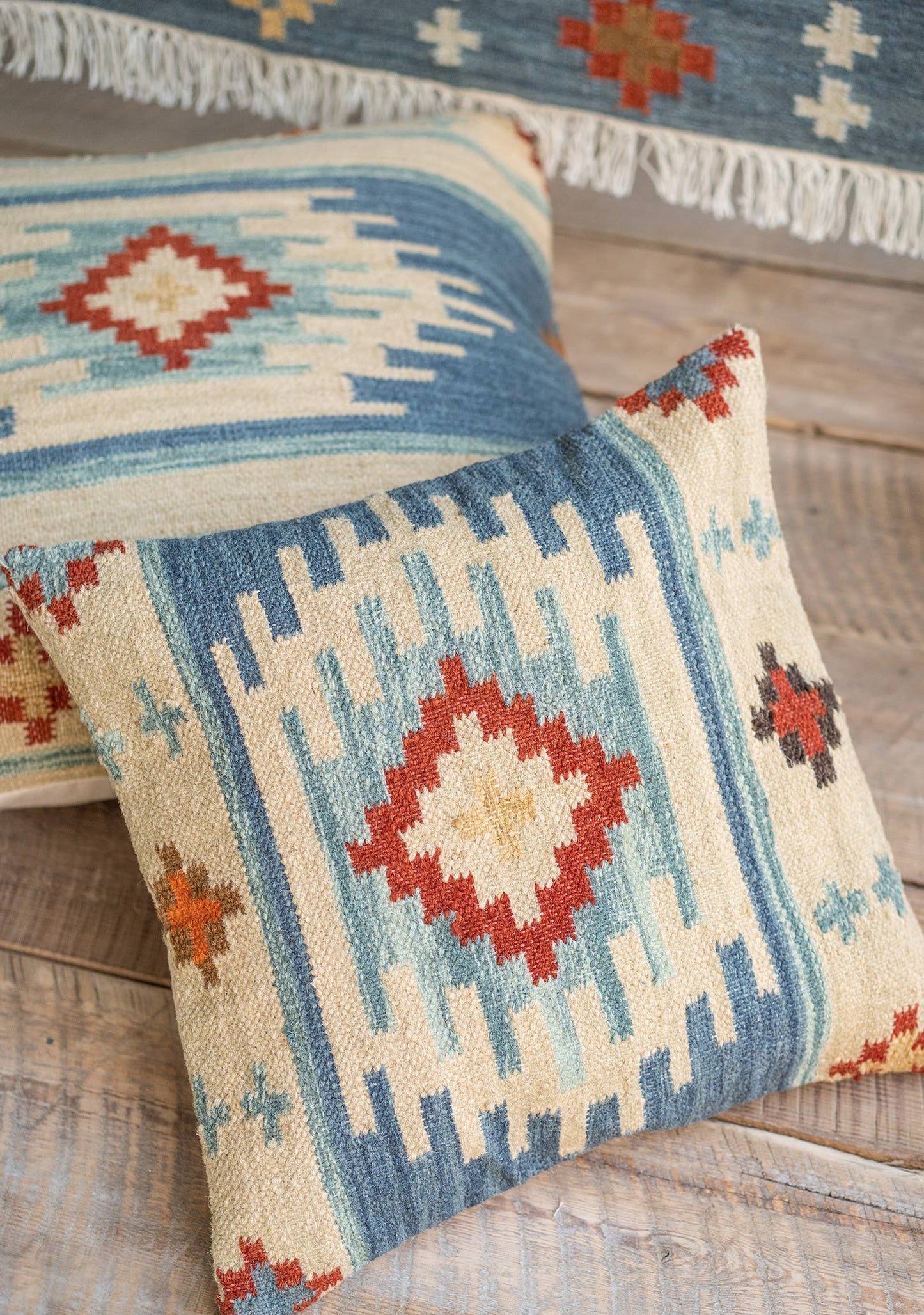 Bimala Hand Loom Kilim Cushion Cover, 50 X 50cm