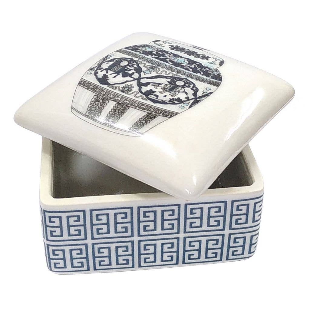Porcelain Trinket Box