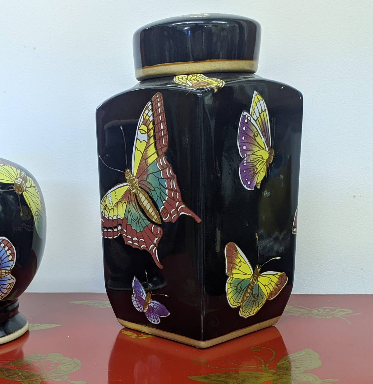 Butterfly Tea Caddy