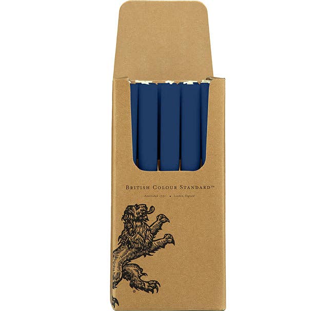Midnight Blue Eco Dinner Candles, 25 per pack: 1