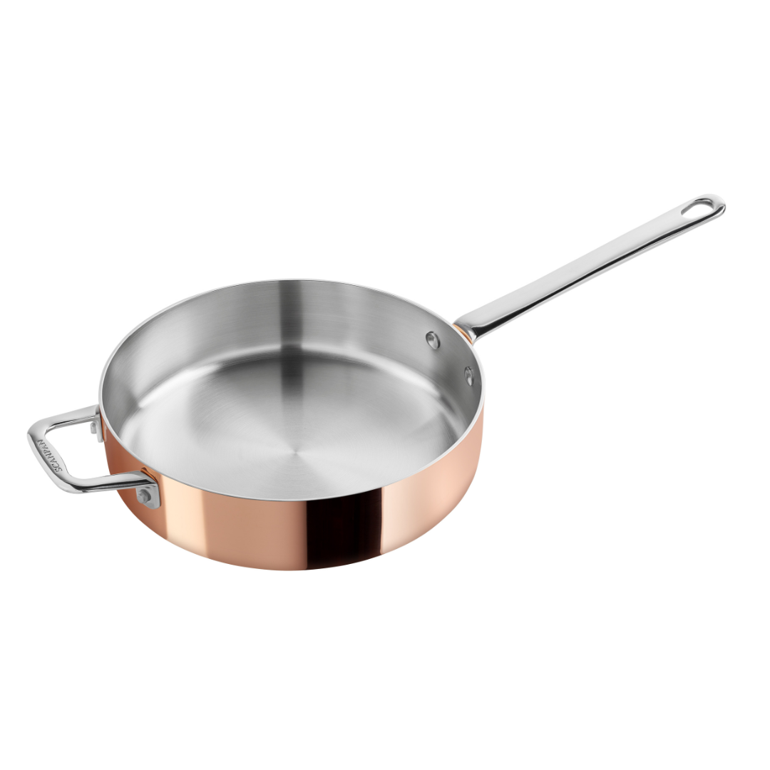SCANPAN Maitre D Copper Induction Saute Pan 24cm