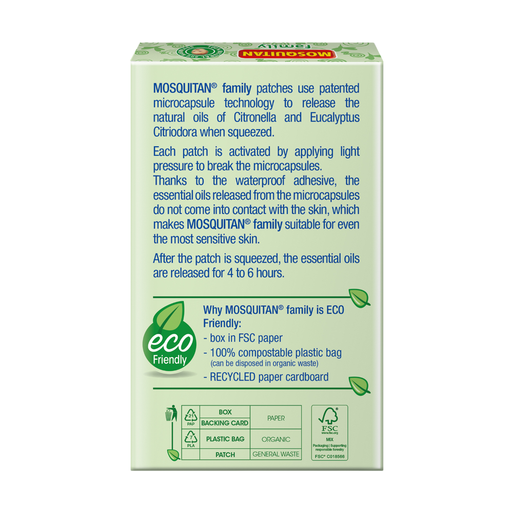 Mosquitan Family Anti-Mosquito, 24 Patches