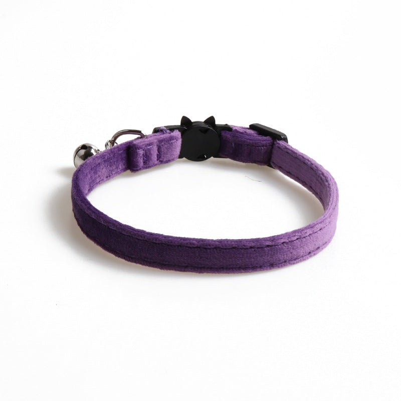 Bowknot Velvet Pet Collars for Dogs