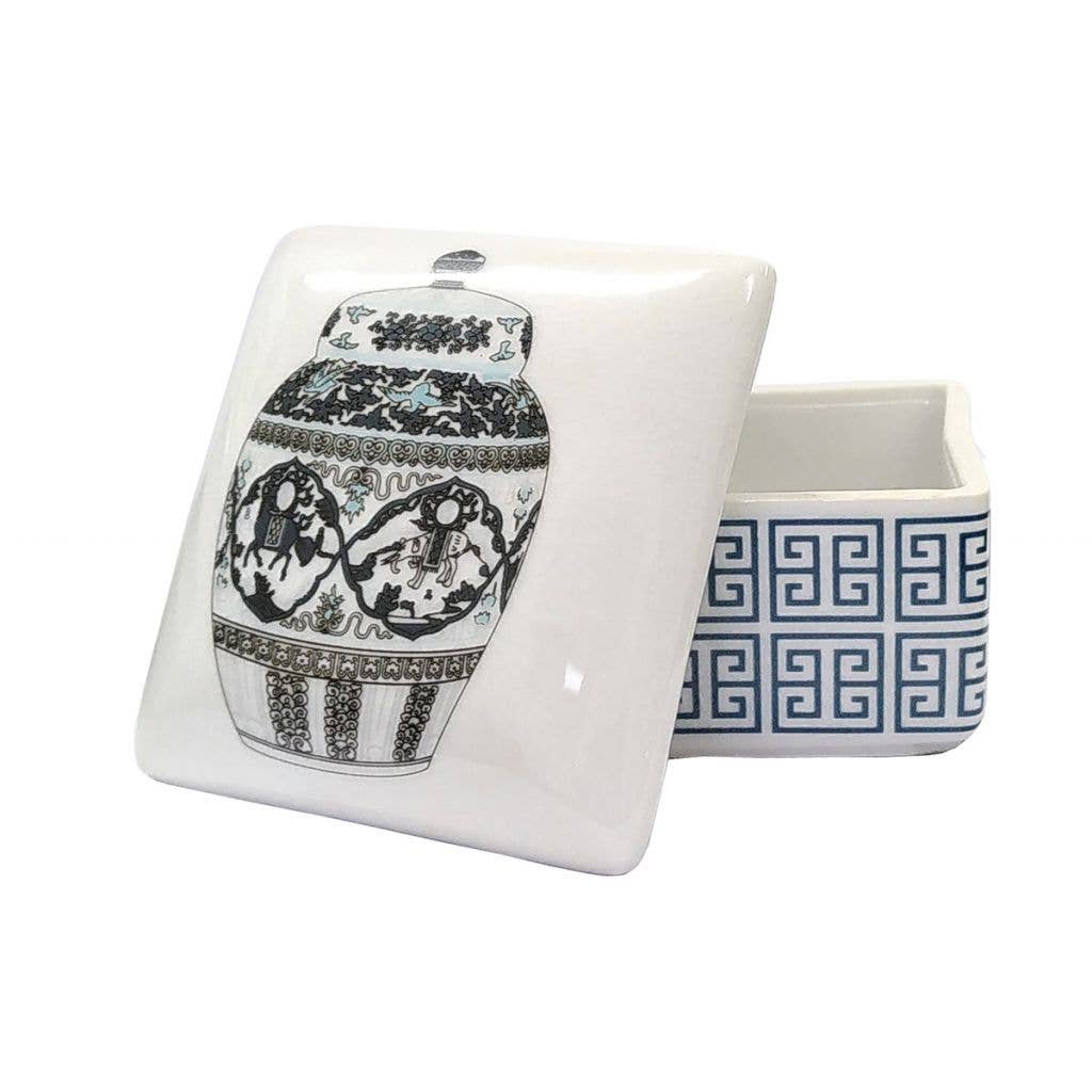 Porcelain Trinket Box