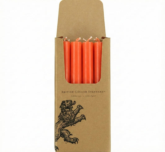 Poppy Red Eco Dinner Candles, 25 per pack: 1