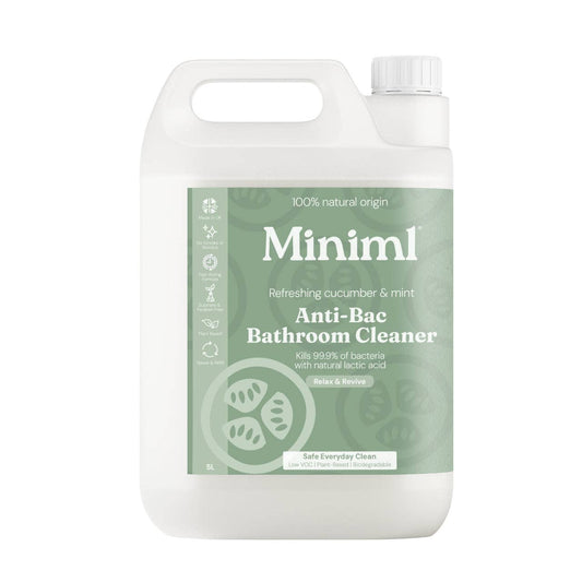 Anti-Bac Bathroom Cleaner - Cucumber + Mint 5L Refill: 5L Refill