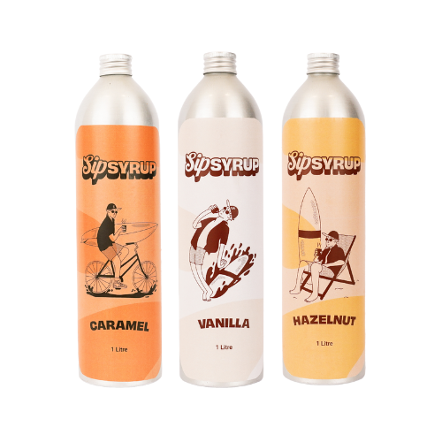 1L Syrup - 'Core 3' Mixed Case (2 Van, 2 Car, 2 Haz)